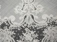 画像6: アンティーク ポワンドガーズ  結婚式のハンカチ 【RM】イニシャル刺繍入り【ポワン・ド・ガーズ】  (6)