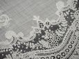 画像9: アンティーク ポワンドガーズ  結婚式のハンカチ 【RM】イニシャル刺繍入り【ポワン・ド・ガーズ】  (9)