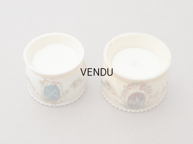 画像8: ＊蚤の市＊アンティーク キャビア用 小さなポット＆スプーンのセット