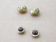 画像3: アンティーク セルロイド製 ボタン エーデルワイス 8mm 2ピースのセット (3)