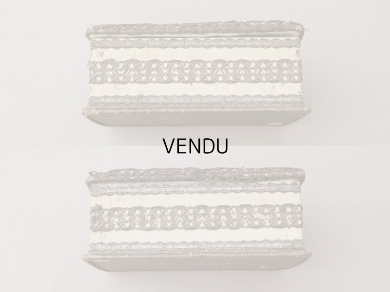 画像9: ＊蚤の市＊アンティーク 花模様のボックス