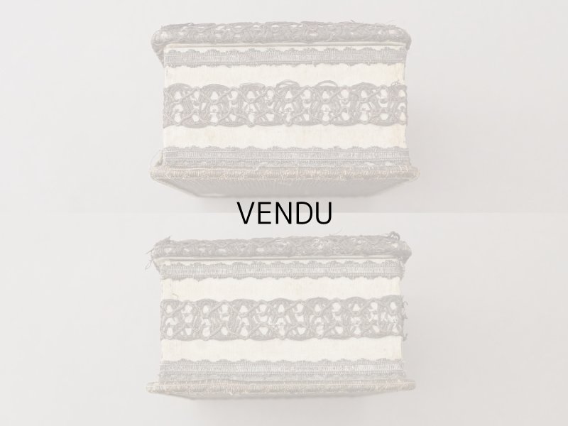 画像10: ＊蚤の市＊アンティーク 花模様のボックス