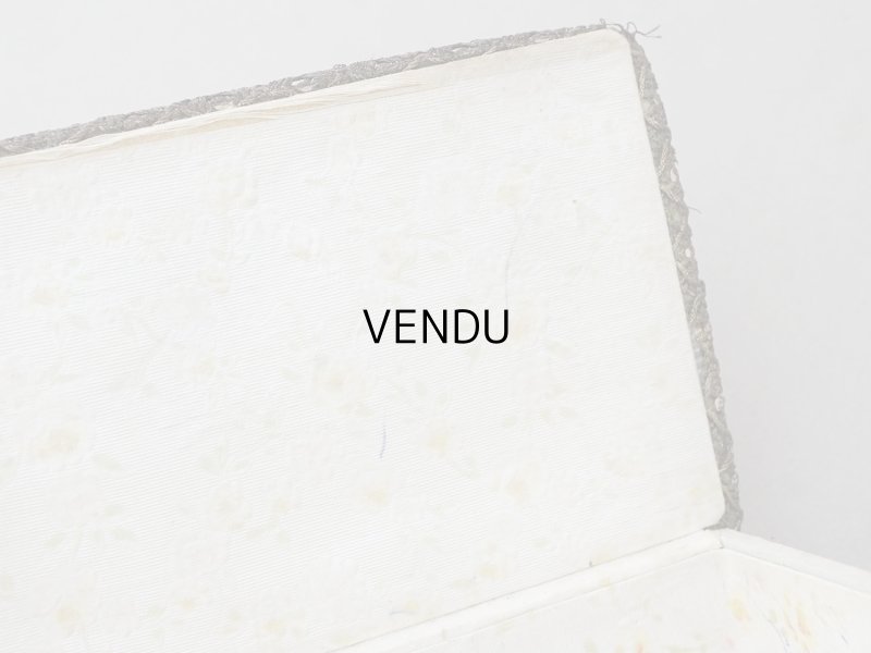 画像8: ＊蚤の市＊アンティーク 花模様のボックス