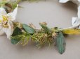 画像3: ＊蚤の市＊19世紀 アンティーク ナポレオン3世時代 布花のヘッドリース (3)