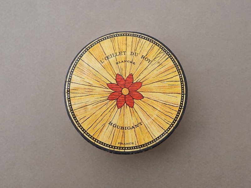 画像5: ＊蚤の市＊ アンティーク パウダーボックス - HOUBIGANT -