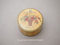 ＊蚤の市＊ アンティーク パウダーボックス - HOUBIGANT -