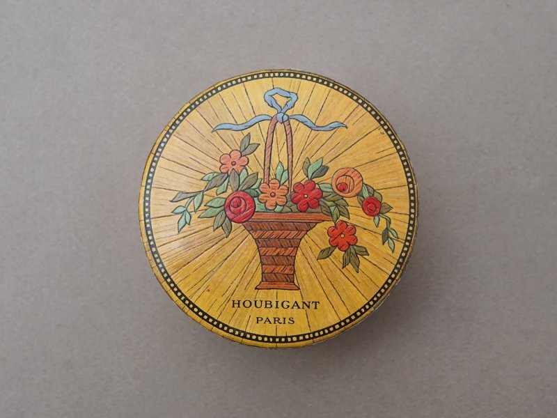画像2: ＊蚤の市＊ アンティーク パウダーボックス - HOUBIGANT -
