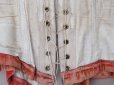 画像11: ＊蚤の市＊1860年頃 アンティーク コルセット シルクベルベットのリボン付き (11)