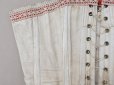 画像9: ＊蚤の市＊1860年頃 アンティーク コルセット シルクベルベットのリボン付き (9)