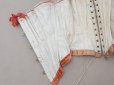 画像13: ＊蚤の市＊1860年頃 アンティーク コルセット シルクベルベットのリボン付き (13)