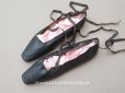 画像1: 19世紀初頭 アンティーク シューズ 黒 (1)