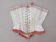 画像7: ＊蚤の市＊1860年頃 アンティーク コルセット シルクベルベットのリボン付き (7)