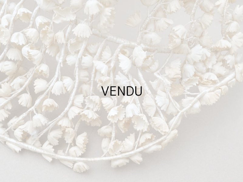 画像11: アンティーク 鈴蘭の布花 ヘッドドレス