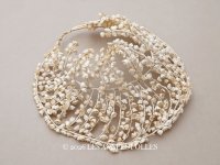 アンティーク 鈴蘭の布花 ヘッドドレス