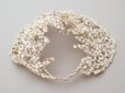 画像2: アンティーク 鈴蘭の布花 ヘッドドレス (2)