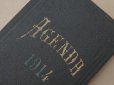 画像3: ＊蚤の市＊1914年 アンティーク 未使用の手帳 スケジュール帳 AGENDA 1914 (3)