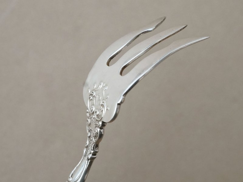 画像12: 1897年 アンティーク  シルバー製 カトラリーセット イニシャル【A】シルバー925