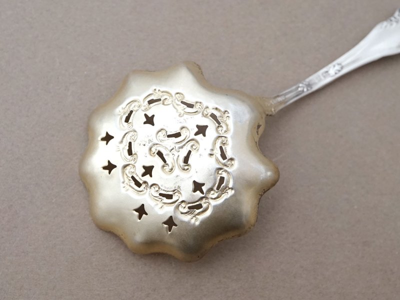 画像7: 1897年 アンティーク  シルバー製 カトラリーセット イニシャル【A】シルバー925