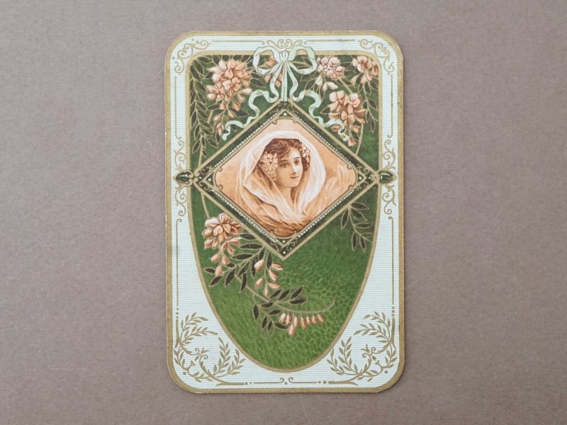 画像2: アンティーク パフュームカード  - CREME SIMON PARIS -