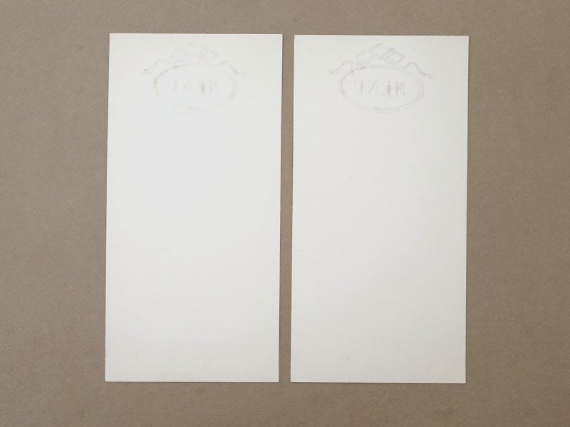 画像3: 未使用 アンティーク 6枚セット メニューカード  MENU ルイ16世スタイル 