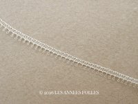 アンティーク 極細 ホワイトシルバー メタル製トリム 4mm幅