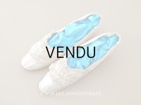 ＊蚤の市＊1900年頃  アンティーク ウェディング シューズ 