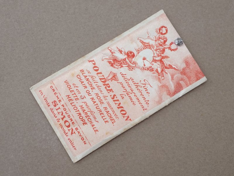 画像4: ＊蚤の市セット＊アンティーク  パフュームリーのセット パフュームカード＆パウダーサシェ