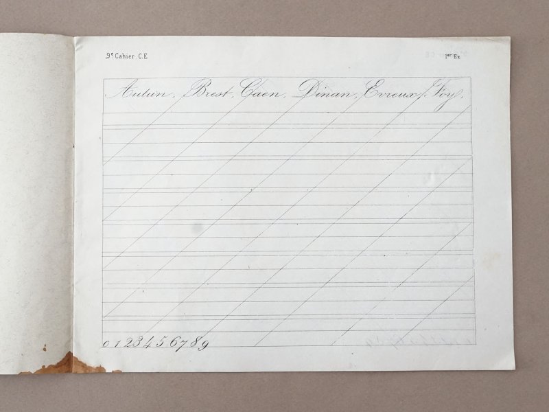 画像3: ＊蚤の市＊アンティーク 19世紀末 書き方ノート