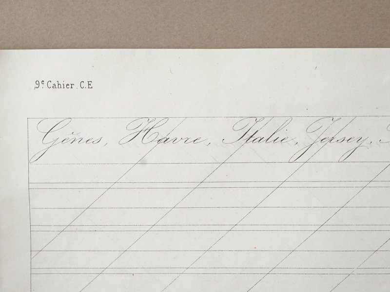 画像5: ＊蚤の市＊アンティーク 19世紀末 書き方ノート