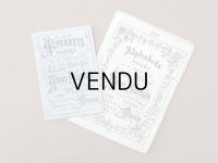 ＊蚤の市セット＊アンティーク 刺繍図案帳 2点セット