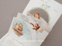 アンティーク ボンマルシェ 立体 クロモ 赤ずきんちゃん - AU BON MARCHE PARIS -