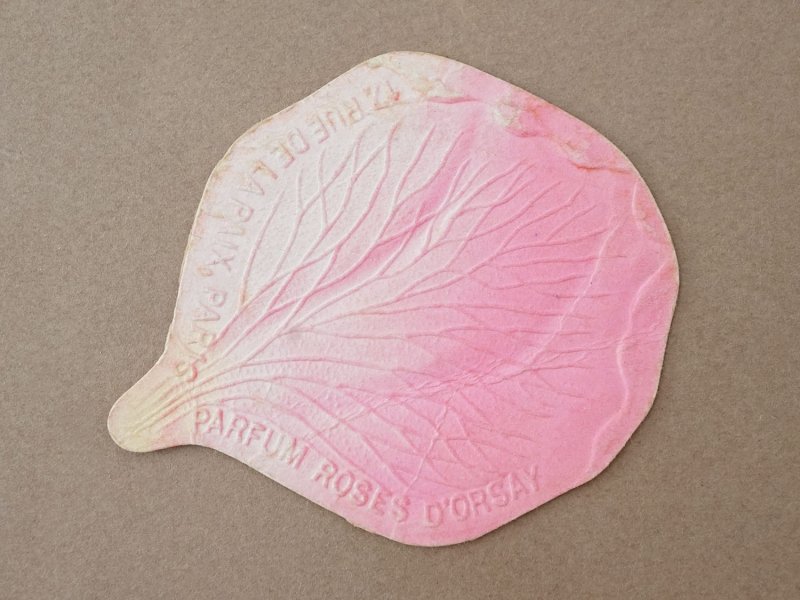 画像2: ＊蚤の市セット＊アンティーク  パフュームリーのセット パフュームカード＆パウダーサシェ