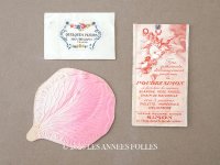 ＊蚤の市セット＊アンティーク  パフュームリーのセット パフュームカード＆パウダーサシェ