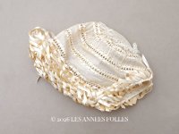 ＊蚤の市＊1900年頃  アンティーク ベビー用 ボネ