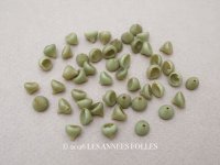 アンティーク ガラス製 布花用 萼 48ピースのセット