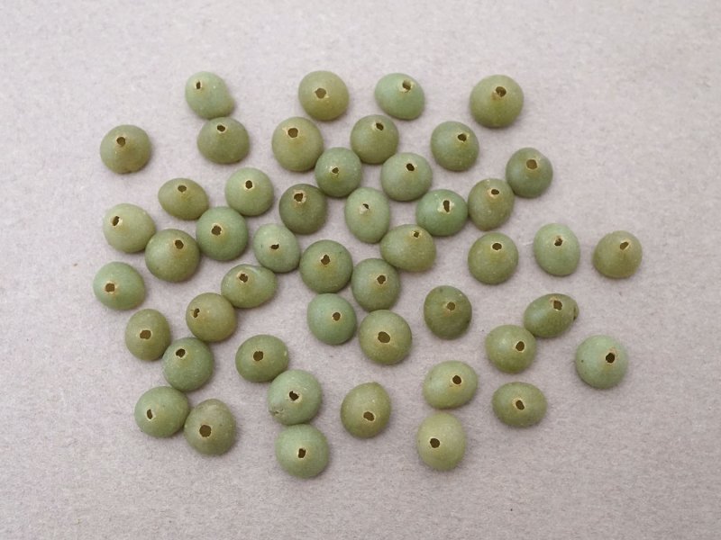 画像3: アンティーク ガラス製 布花用 萼 48ピースのセット