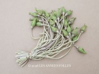 アンティーク 薔薇の蕾のブーケ 布花材料