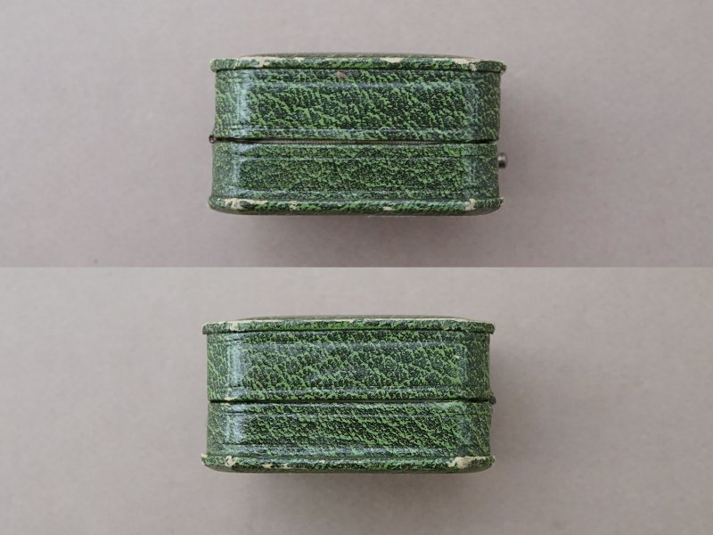 画像9: アンティーク 金彩入り ジュエリーボックス グリーン 