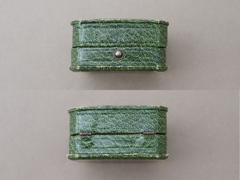 画像8: アンティーク 金彩入り ジュエリーボックス グリーン 