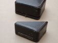 画像7: 19世紀末 アンティーク 本革製 ジュエリーボックス  黒 イニシャル入り ブレスレット用  (7)
