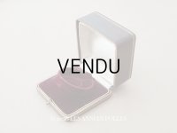 19世紀末 アンティーク 本革製 ジュエリーボックス ブレスレット用 ダークブラウン