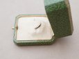 画像7: アンティーク 金彩入り ジュエリーボックス グリーン ブローチ用 (7)