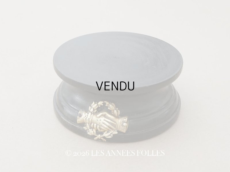 画像1: 19世紀末 アンティーク マリアージュの小さな台座 ハンドモチーフ