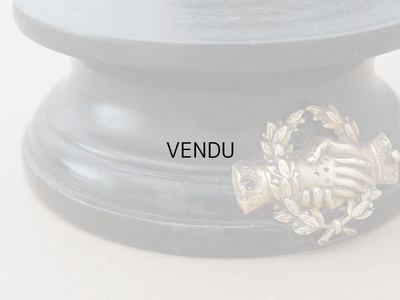 画像9: 19世紀末 アンティーク マリアージュの小さな台座 ハンドモチーフ