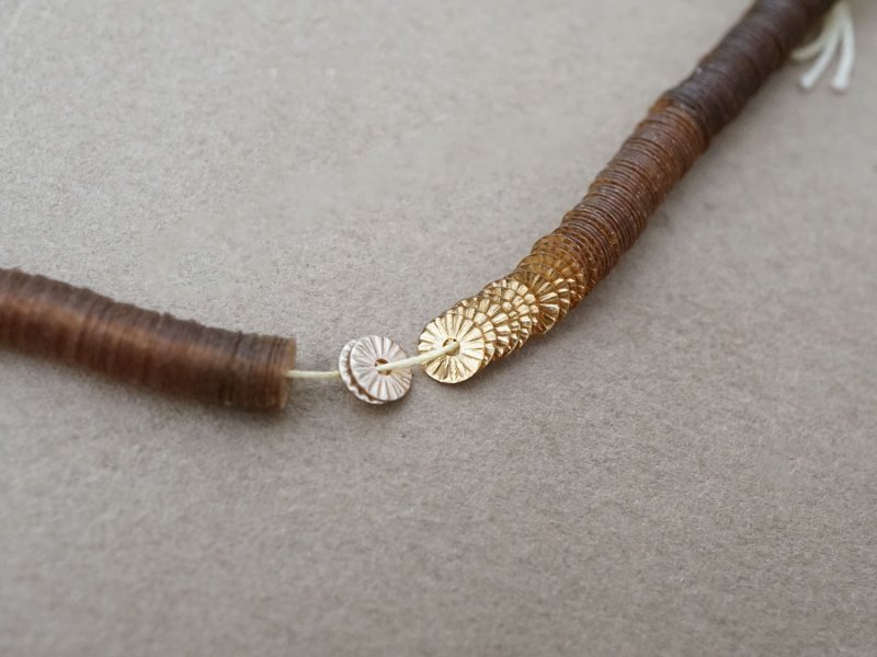 画像3: アンティーク ゼラチン製  スパンコール ソレイユ 4mm シルバー & ゴールド  ダブルフェイス