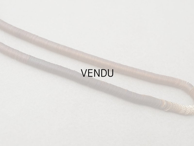 画像4: アンティーク ゼラチン製  スパンコール ソレイユ 4mm コッパー & シャンパンゴールド ダブルフェイス