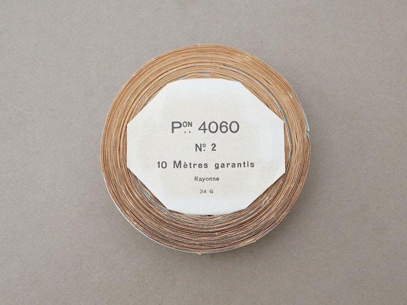 画像4: アンティーク グログランリボン 10m ベビーブルー 10mm幅  PON 4060 COL 56