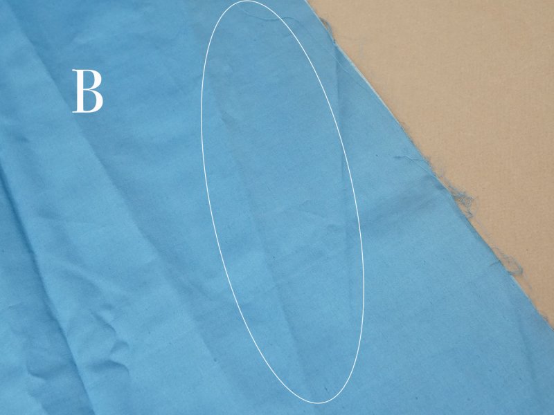 画像9: ＊蚤の市＊アンティーク シルク製 ファブリック ブルー 2点セット 124×100cm 124×45cm