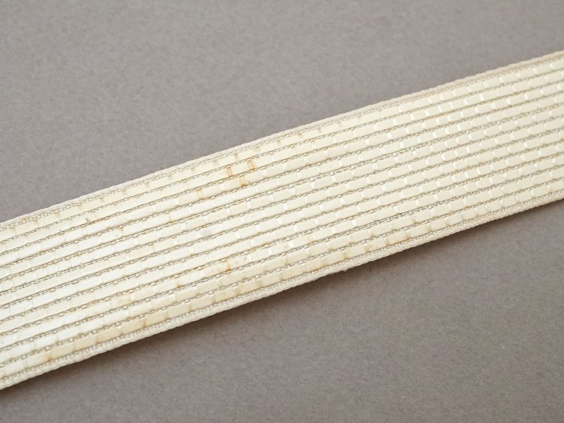 画像3: ＊蚤の市＊アンティーク リボン ストロー素材風 8m PON 1436 N5 COL.2
