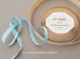 画像1: アンティーク グログランリボン 10m ベビーブルー 10mm幅  PON 4060 COL 56 (1)